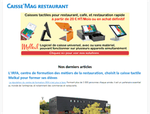 Tablet Screenshot of logiciel-restaurant.org